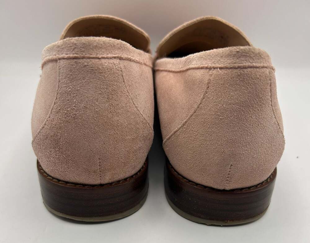 Vionic Avvy Jeweled Suede Loafers in Rose - Picture 3 of 5
